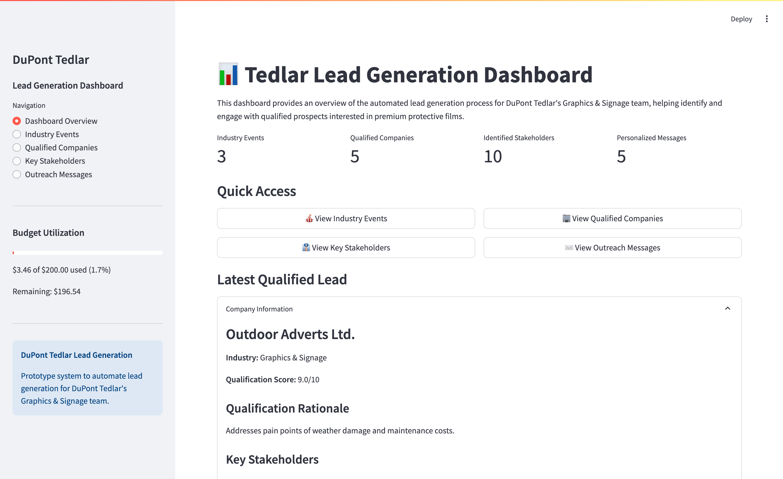 Lead Generation AI Assistant